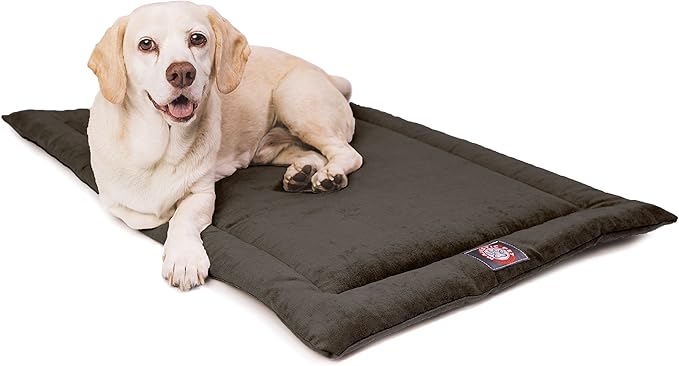 Majestic Pet 720570930070 Villa Crate Dog Bed Mat, Storm Gray, 36"