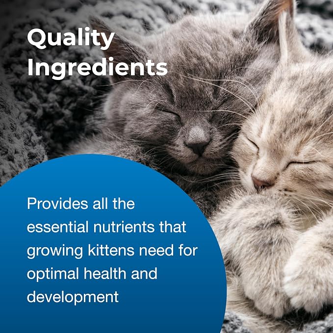 PetAg KMR Kitten Milk Replacer Powder - 5 lb - Powdered Kitten Formula with Prebiotics, Probiotics & Vitamins for Kittens Newborn to Six Weeks Old - Easy to Digest