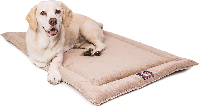 Majestic Pet 720570930162 Villa Crate Dog Bed Mat, Pearl, 30"