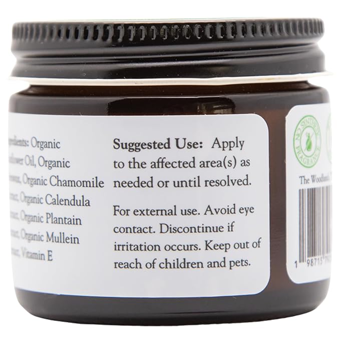 Organic Soothing Salve for Dogs & Cats - Lick-Safe First Aid Wound Care & Skin Healing with Beeswax & Calendula for Cracked Paws, Noses, Hot Spots, Itchy Skin & Minor Wounds - 2oz