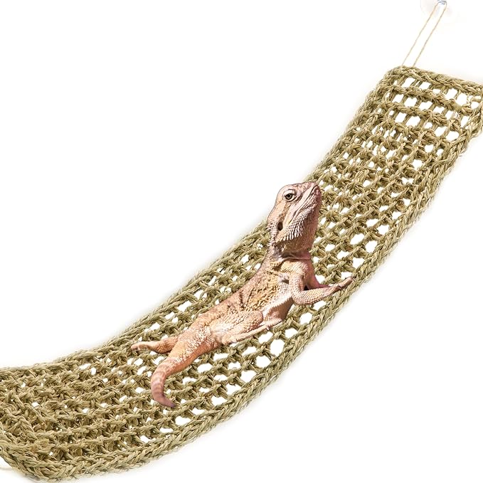 Bearded Dragon Hammock Reptile Lounger for Chameleon, Lizards, Geckos, Snakes, Lguana Reptiles, Tortoises Reptile & Amphibian Habitat Décor