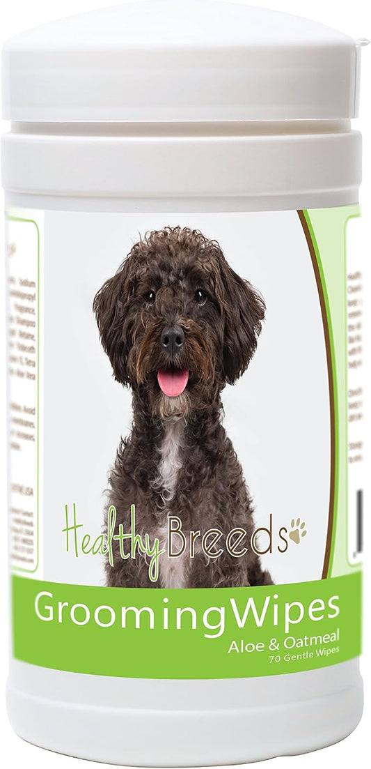Healthy Breeds Schnoodle Grooming Wipes 70 Count