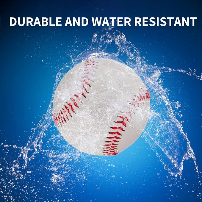 Light Up Baseball, Glow in The Dark Baseball Luminous Base Balls for Day & Night Games and Training Gift for Fans Games Official