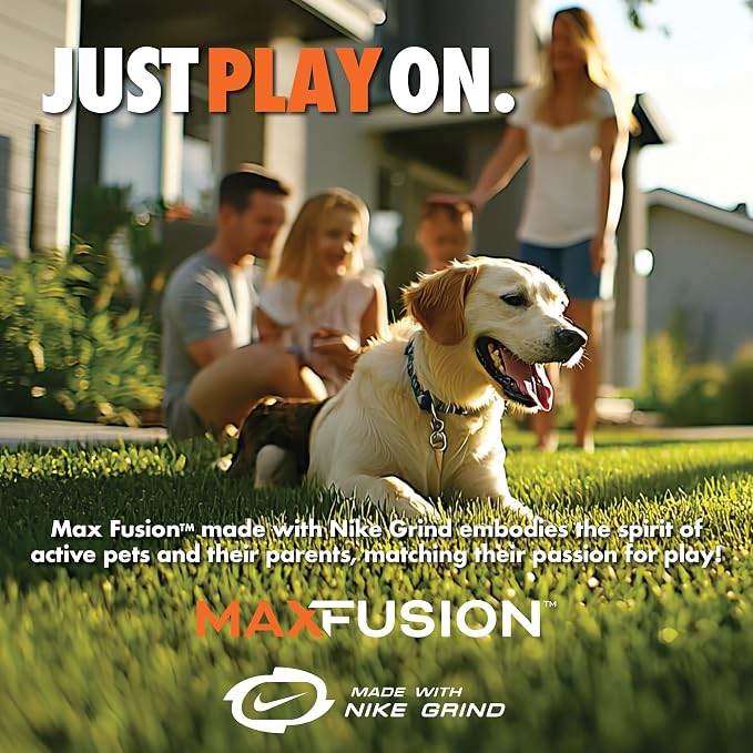 Max Fusion with Nike Grind, Arlee Spike Bone Dog Toy, Chew Toy for Play, Fetch, Tug, L