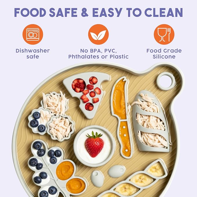Smorgasboard 3-Pack Bundle – Silicone Dog and Puppy Lick Mat and Slow Feeder with Suction Cups - Non-Slip, Dishwasher Safe Pet Dishes - Extend Mealtimes for Fast Eaters - for Wet & Dry Food