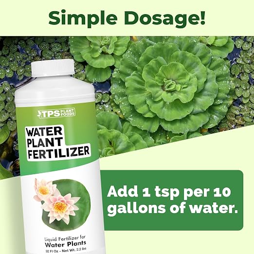 Water Plant Fertilizer – Liquid Plant Food for Healthy Aquatic Growth, Stronger Roots & Vibrant Water Plants, 32 oz
