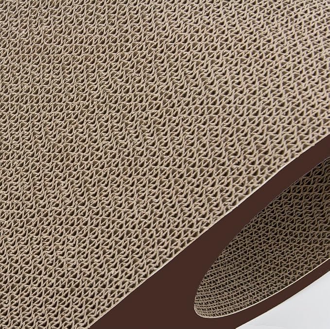Best Pet Supplies Catify Cat Scratcher, Fun Interactive Scratchers, Posts, Poles, Claw Safe, Furniture Saver Indoor Play Support Natural Cat Behaviors Heavy Duty - Droplet