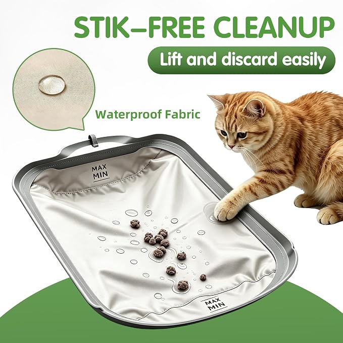 Smart Cat Litter Box Accessories Waterproof Pad Soft Fabric Liner/Pad Soft Mat Removable Liner for 95L Automatic Cat Litter Box