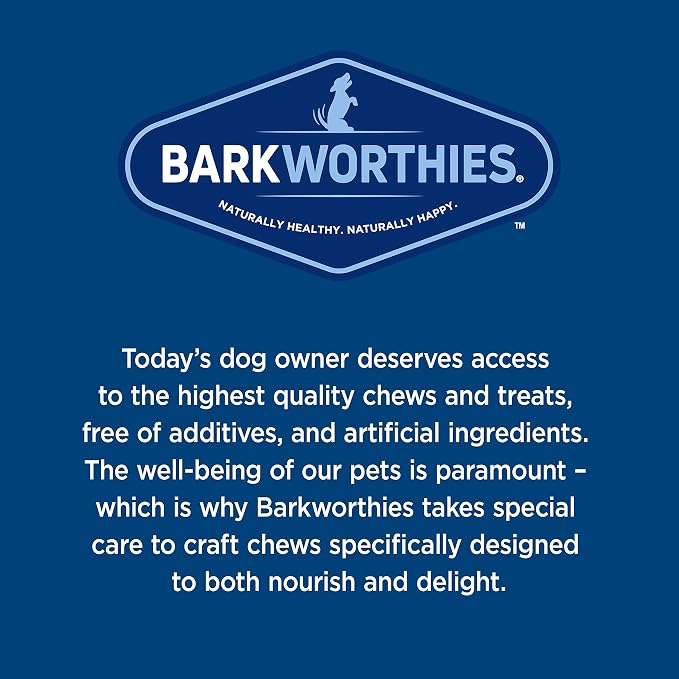Barkworthies Small Canine Variety Pack - 5 Count (Pack of 1) - Protein-Rich, All-Natural, Easily Digestible, Rawhide Alternative, Promotes Dental Health