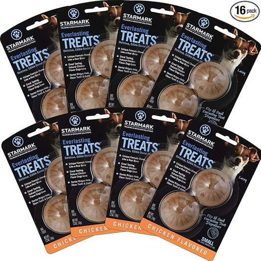 Starmark Everlasting Treats Dental Chews Small Chicken 2ct (8pk)