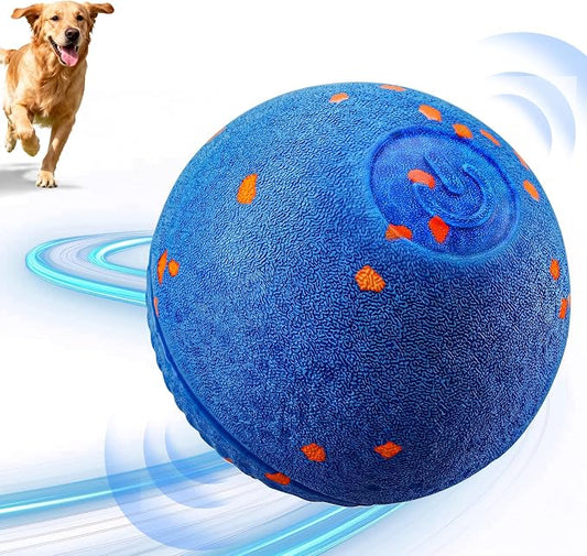 Smart Interactive Dog Toys, Interactive Dog Ball with IPX7 Waterproof, E-TPU Material, Low Noise, Automatic Moving/Bouncing/Rotating for Medium and Large Dogs Indoor & Outdoor Stimulation