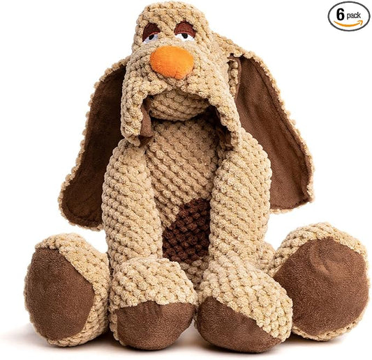 fabdog Floppies Plush Dog Toy - Cute & Durable Squeaky Dog Toys - Best Squeak Toy for Puppies and All Breeds | Ideal Pet Gift| Large Dog
