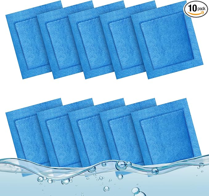 10 Pack Aquarium Filter Cartridge for Marineland Rite-Size C, Fish Tank Filters for Aqua-Tech EZ-Change #3 20-40 & 30-60 Power Filter and for Marineland Penguin PRO Power Filters 275/375