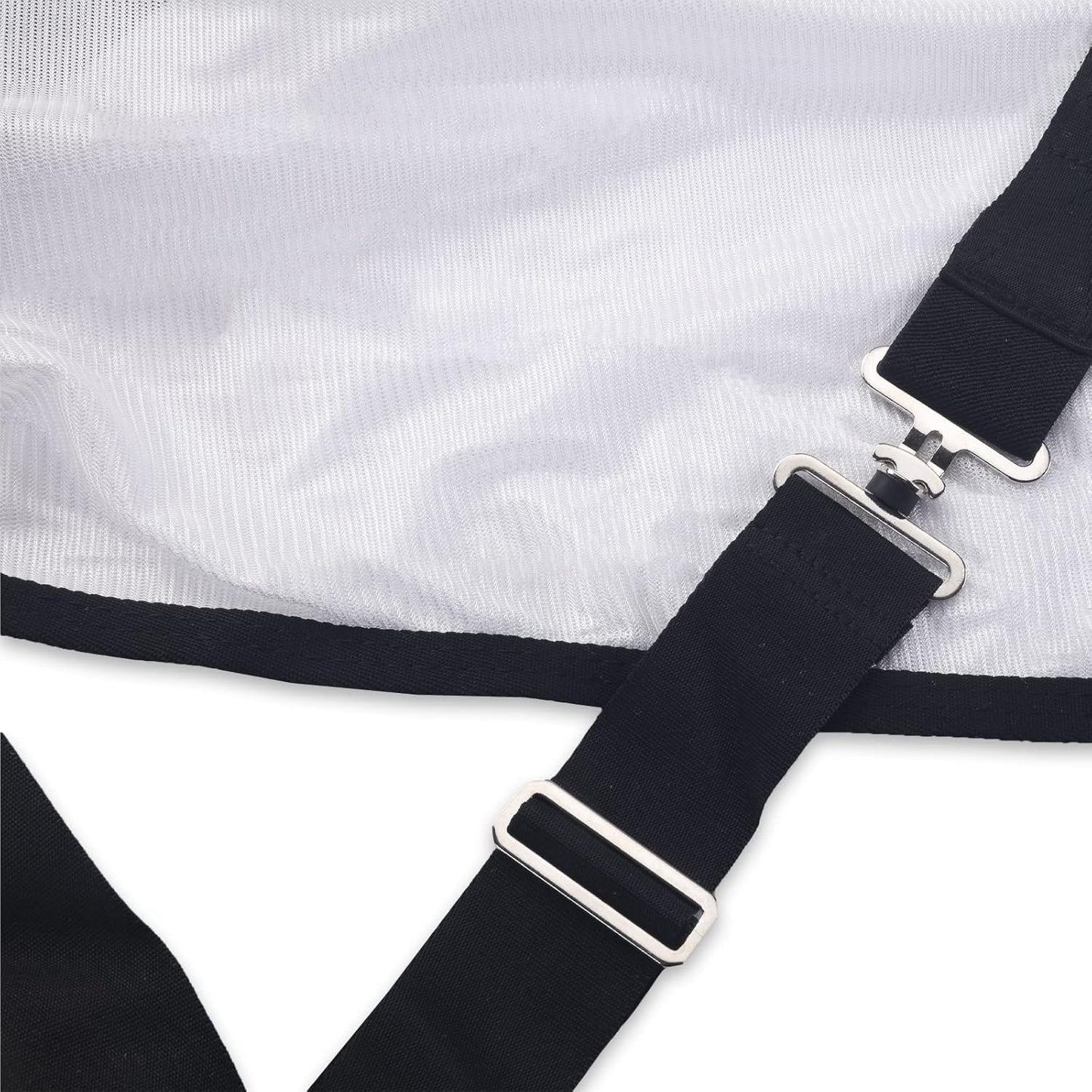 Comfy Mesh Horse Fly Sheet Equine Summer Sheets Stand Neck White 72