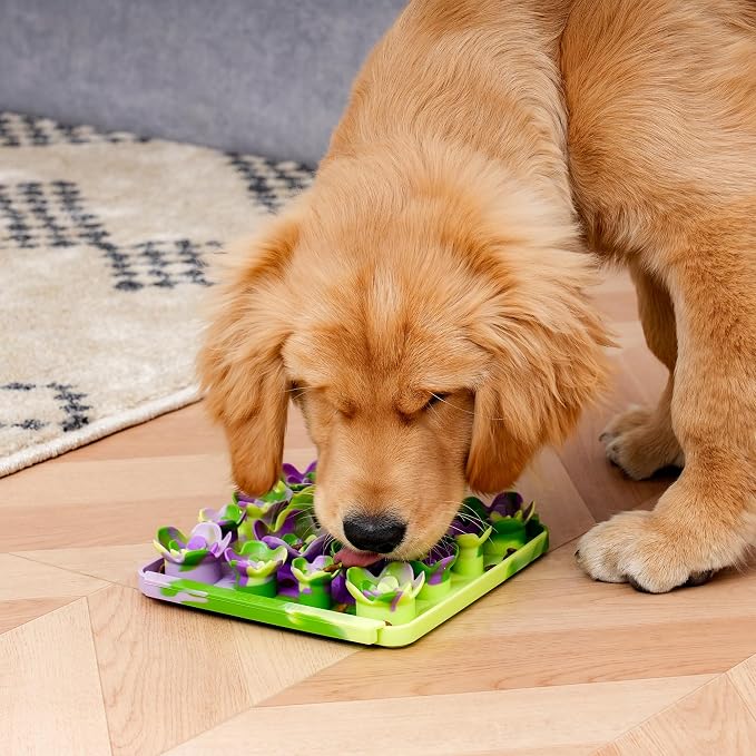 Tall Tails Succulent Foraging Mat for Dogs and Cats – Slow Pet Feeder Puzzle Mat for Easy & Engaging Feeding