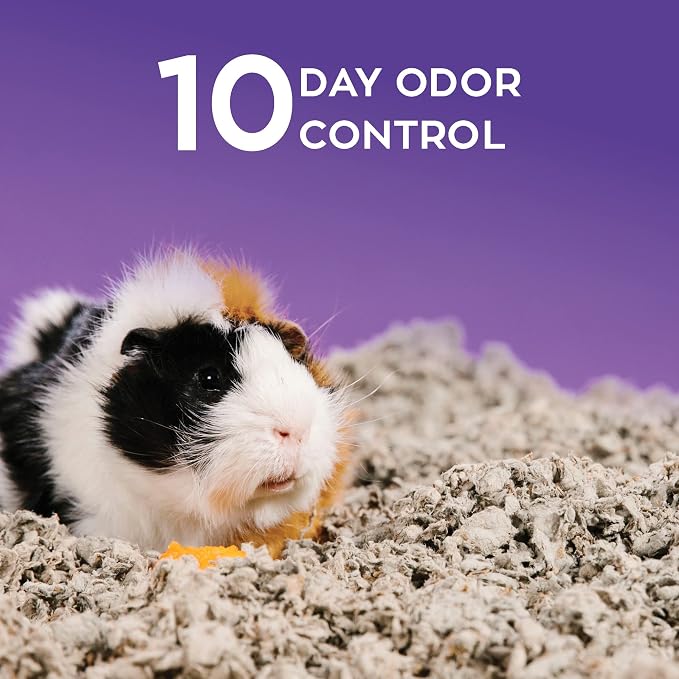Carefresh Small Pet Bedding, 99% Dust-Free Natural Paper with Superior 10 Day Odor Control & Absorption for Guinea Pigs, Hamsters, Rabbits, & Rats, 60 L