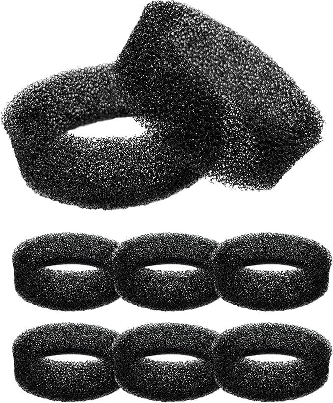 Official Tomxcute Cat Water Fountain Replacement Filters - 16 Pack Cat Fountain Filter for 3.2L/108oz & 4L/135oz Pet Water Fountain, Three-Layer Filtration Replacement Filters(8+8 Pack), 4 Month Set
