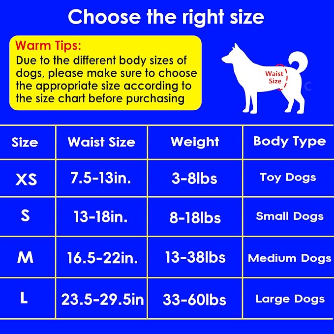 BrandonSuper Dog Diapers Male 50CT,S,Ultra Absorbent Disposable Small Puppy Dog Wraps,Leak-Proof Belly Band for Male Adult Dog and Puppy
