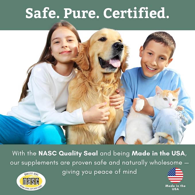 Wholistic Pet Organics Canine Complete - Dog Multivitamin Powder - 4 Lb - Daily Dog Vitamins and Supplements for Homemade Food - Immune System, Skin, Coat & Overall Health - All Breeds - 180 Scoops
