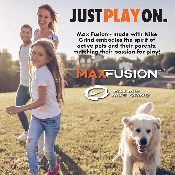 Max Fusion with Nike Grind, Arlee Roped Dog Toy, Chew Toy for Play, Fetch, Tug, L