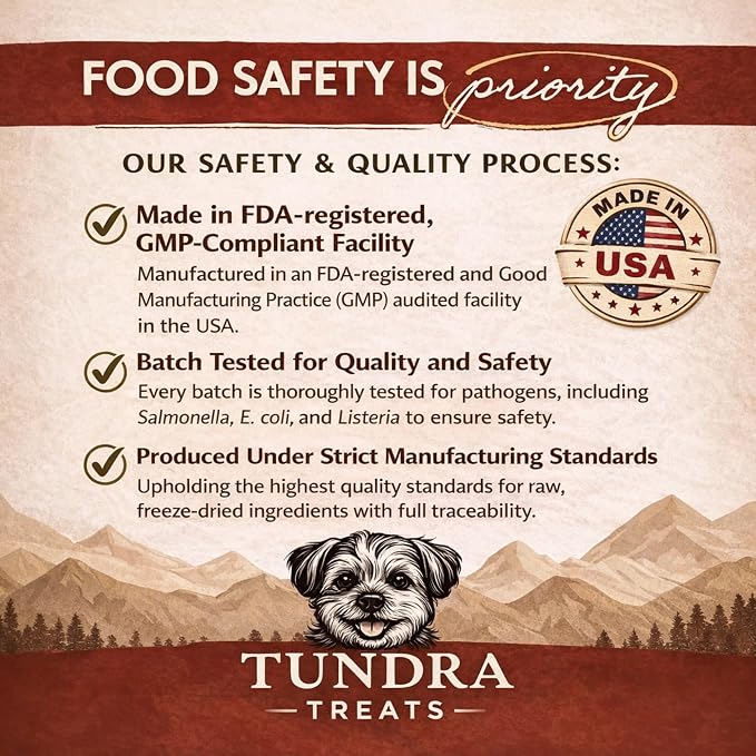 Freeze-Dried Dog Treats – Single Ingredient, High Protein, All-Natural (Pork)