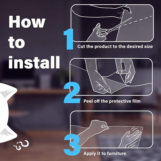 Cat Anti Scratch Furniture Protector - Couch Scratch Protector from Cats - Furniture Protection from Cat Scratching (10XL)