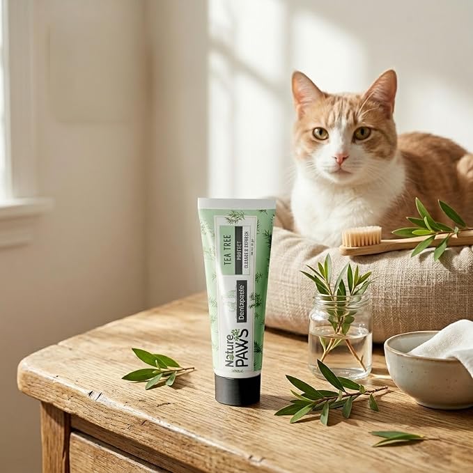 Tea Tree Oil So Strong Dental Care Dentapaste with Brush for Dogs & Cats 50gm