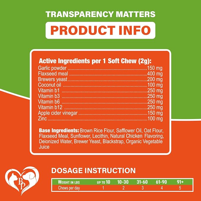 Flea and Tick Prevention Chewable Pills for Dogs - Revolution Oral Flea Treatment for Pets - Pest Control & Natural Defense - Chewables Small Tablets Made in USA (Chicken)