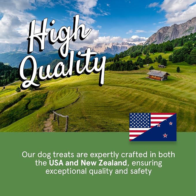 TRMC Real Meat Dog Treats - Three 12oz Bag of Bite-Sized Air-Dried Beef Jerky for Dogs - Grain-Free Jerky Pet Treats with 95% Free-Range, Grass Fed Beef - All-Natural High Protein Treats