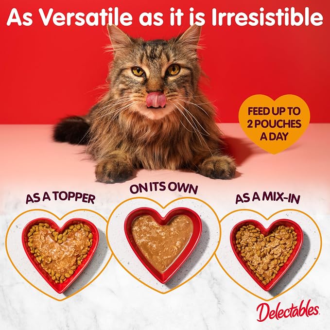 Delectables Non-Seafood Stew Lickable Wet Cat Treats, Variety Pack, 1.4 Ounce (Pack of 12)