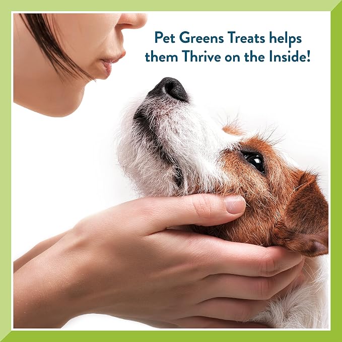 Pet Greens Natural Soft-Chew Dog Treats Infused with Supergreens, Healthy Salmon, Roasted Chicken, Tasty Lamb and Bacon and Cheese Flavors, 6 Ounces Per Pack (4 Pack Variety Pack)