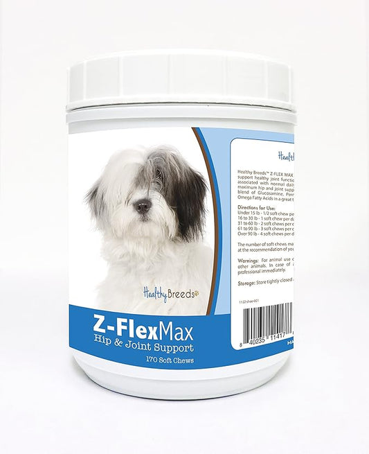 Healthy Breeds Old English Sheepdog Z-Flex Max Hip and Joint Soft Chews 170 Count