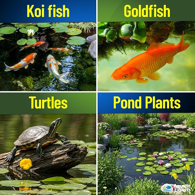 PondFirst Pond Water Conditioner - Concentrated Instant Dechlorinator for Fish Ponds, Makes Water Safe for Koi and Goldfish, Made in The USA, Aquatic Experts (Powder - 250 Grams)