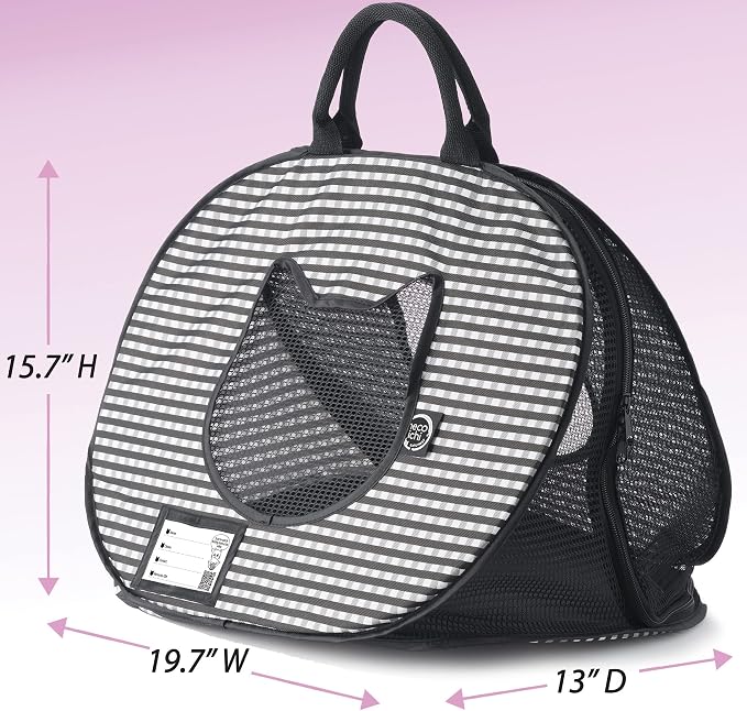 Portable Stress Free Cat Cage/Kennel and Ultralite Pop-up Carrier Bundle