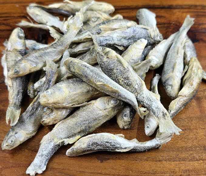 Shepherd Boy Farms Freeze Dried Dog and Cat Treats, Minnows, All Natural Single Ingredient Freeze-Dried Dog Treat & Snacks, Made in USA, High in Protein, Essential Nutrition of Raw Food, 5oz