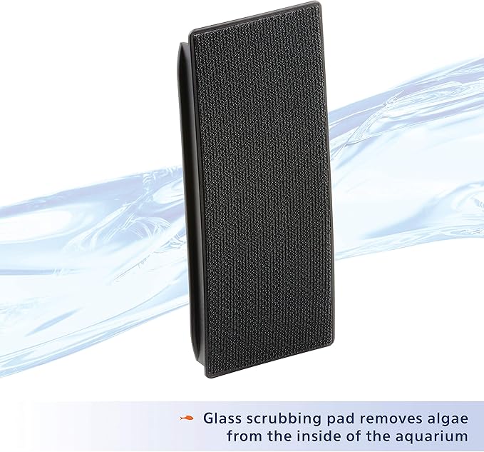 Aqueon Aquarium Algae Scraper, Fish Tank Cleaning Magnets for Glass/Acrylic, Medium (Pack of 3)