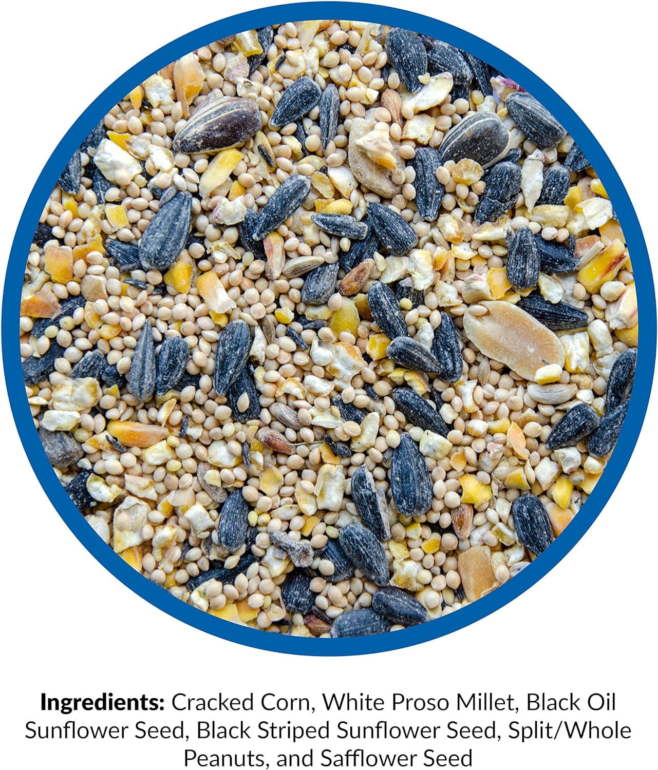 Lyric Wild Bird Mix - Wild Bird Food for Outside Feeders - Attracts Doves, Jays and many more - 40 lb. Bag