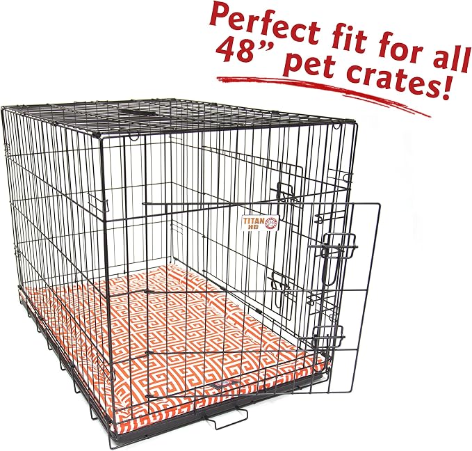 48" Towers Orange Crate Dog Bed Mat By Majestic Pet Products