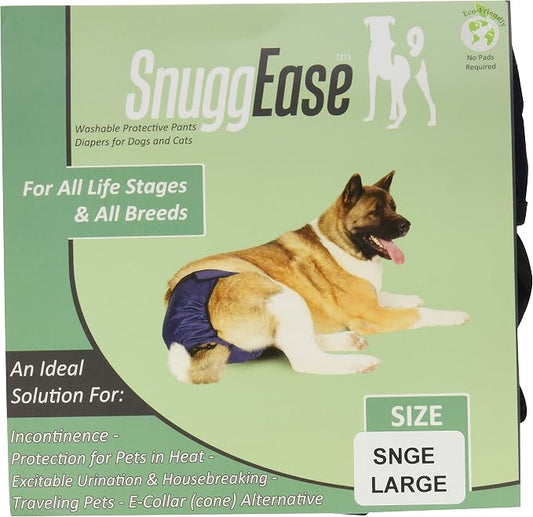Integrated Pet Solutions SnuggEase Washable Dog Diaper, Large