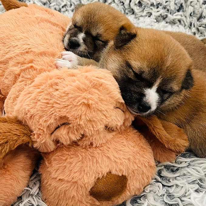 Snuggle Puppy Replacement Motion-Activated SmartBeat Heart for Stuffed Animals and Anti-Anxiety Toys for Dogs