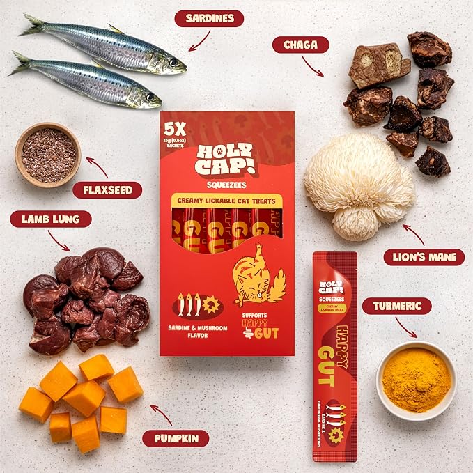 CAT-Parent (Sardine & Pumpkin - 1 Pack)