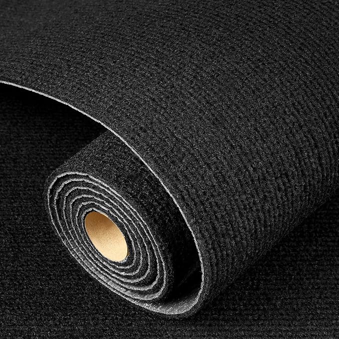 LaCheery Cat Scratch Furniture Protector Couch Scratch Protector from Cats Self Adhesive Cat Scratching Mat Roll for Couch Floor Furniture Protectors from Cats Scratching Post Replacement Black 12x79