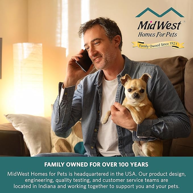 MidWest Homes for Pets Ultra-Rugged MAXX Dog Bed, Water Repellant, Easy Wipe Clean, Super Durable, Fits 30-inch Dog Crates, Slip Resistant Bottom, Red, 30L x 21W x 3H inches