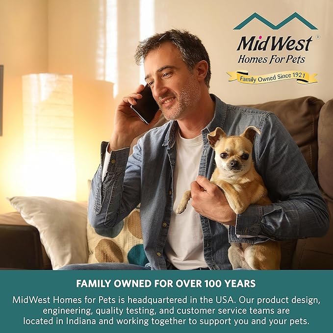 MidWest Homes for Pets Reversible Pet Bed; Machine Washable; Great for Giant Dog Breeds; Spotted Gray; 54"; 40254-FVGYS