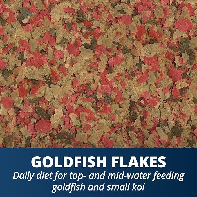 Tetra Goldfish Flakes, Nutritionally Balanced Diet for Aquarium Fish, Vitamin C Enriched Flakes, .42 oz (36 Pack)