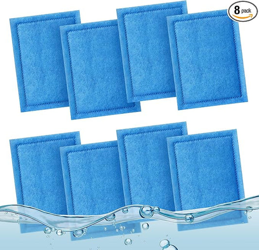 8 Pack Aquarium Filter Cartridge for Marineland Rite-Size B, Fish Tank Filters for Aqua-Tech EZ-Change #2, 10-20 Power Filter and for Marineland Penguin PRO Power Filters 100/125/175