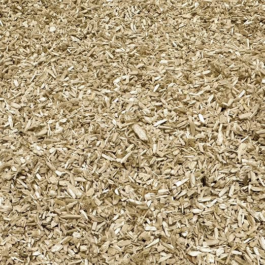 Hemp Chicken and Animal Bedding 8 Lbs of Natural Ground Hurds - Super Absorbent- DUST Free- for Your Chickens, Horse, Rabbit, Reptile, Hamster, Cage Coop or CAT Litter - USA Grown - Carbon Negative