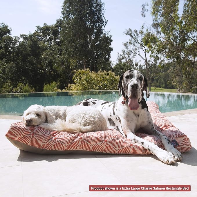 Majestic Pet Charlie Gray Small Rectangle Pet Bed