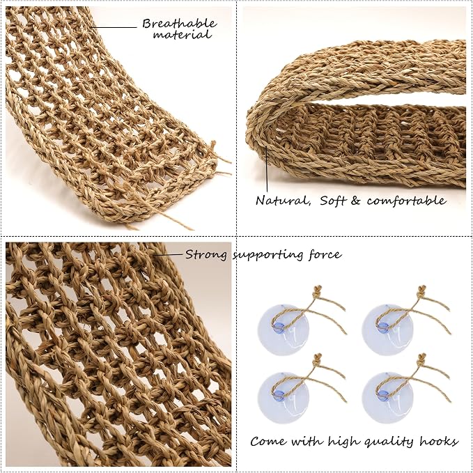 Bearded Dragon Hammock Reptile Lounger for Chameleon, Lizards, Geckos, Snakes, Lguana Reptiles, Tortoises Reptile & Amphibian Habitat Décor