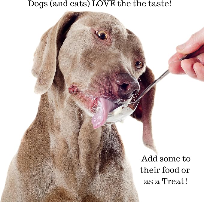 Organic Coconut Oil for Dogs & Cats Skin and Coat, 32 oz, Natural Treatment for Itchy Skin, Dry Elbows, Paws & Nose
